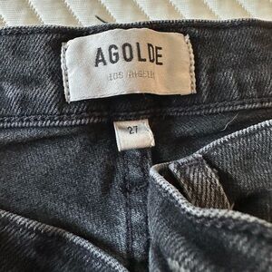 Agolde flare skinny jean